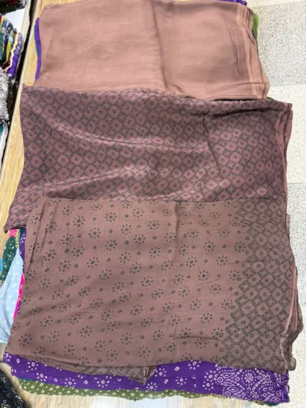 Korean Grip With Chundri Print Shirt & Dupatta 14