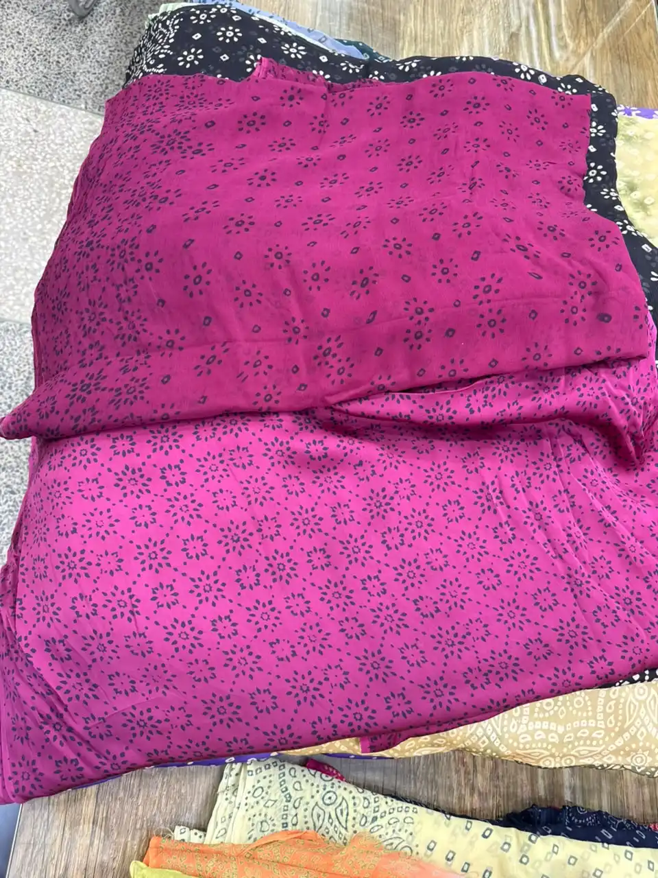 Korean Shamoz With Chundri Print Shirt & Dupatta (16) Korean Shamoz With Chundri Print Shirt & Dupatta 16 - Image 1