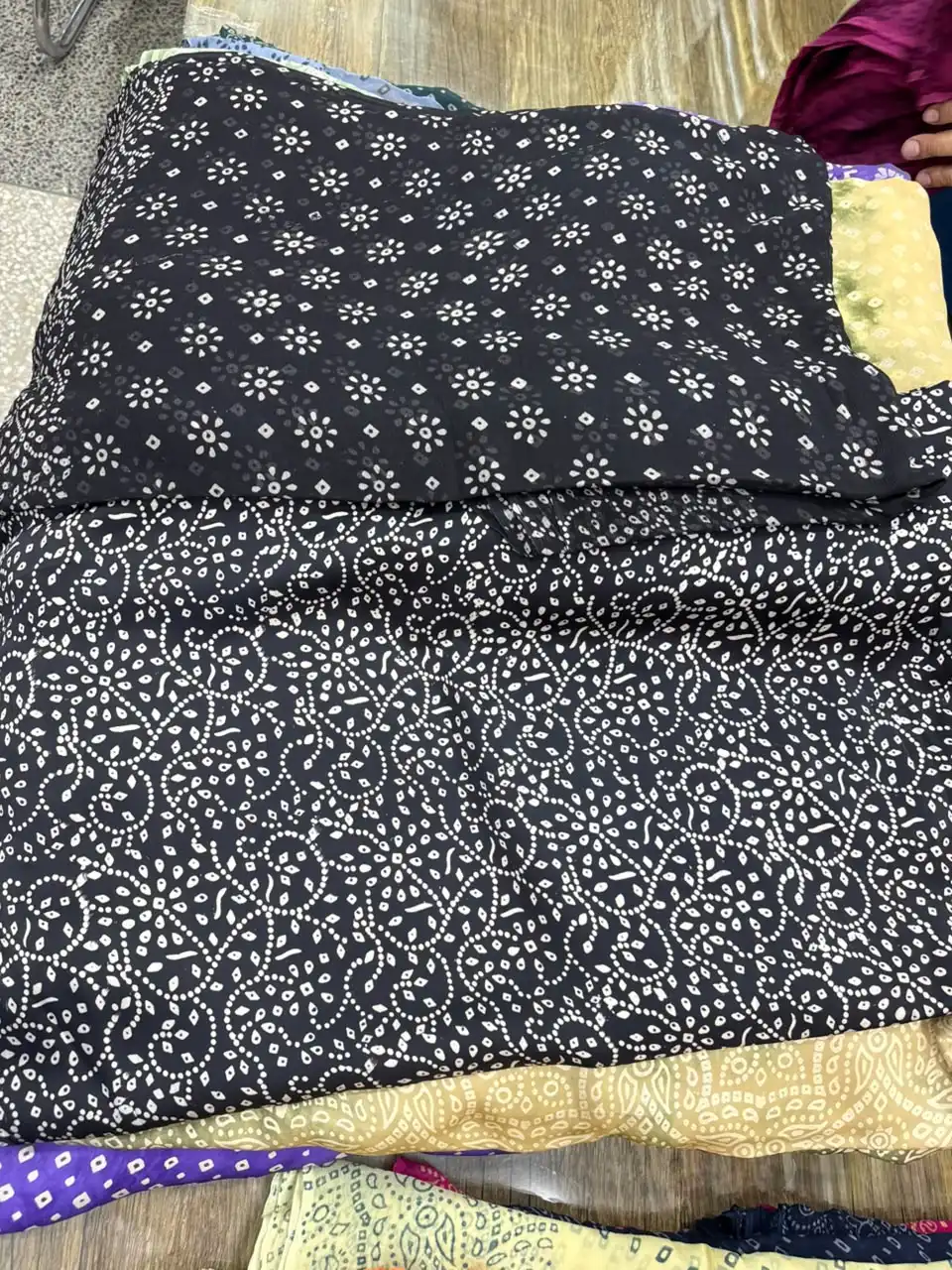 Korean Shamoz With Chundri Print Shirt & Dupatta (17) Korean Shamoz With Chundri Print Shirt & Dupatta 17 - Image 1