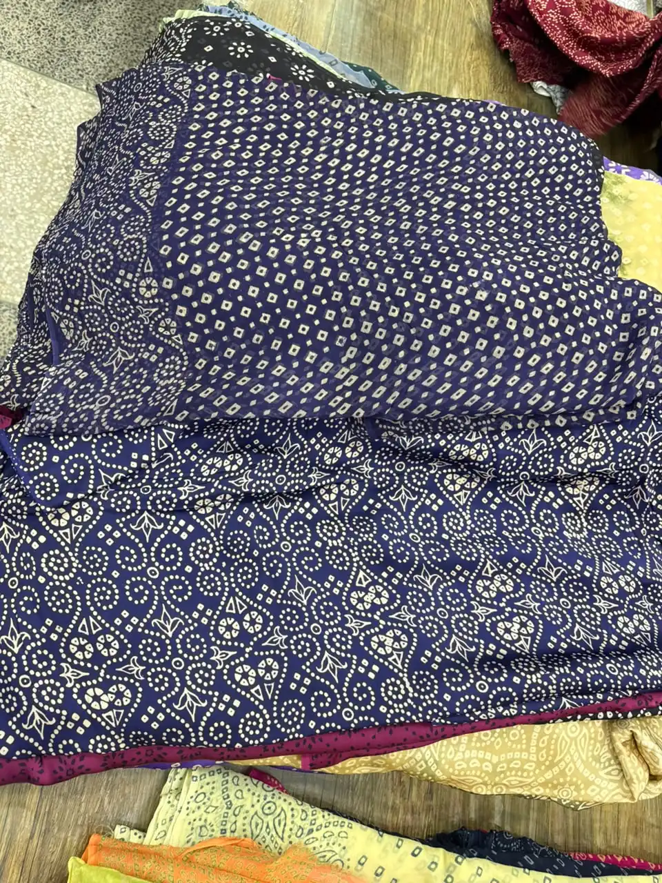Korean Shamoz With Chundri Print Shirt & Dupatta (18) Korean Shamoz With Chundri Print Shirt & Dupatta 18 - Image 1