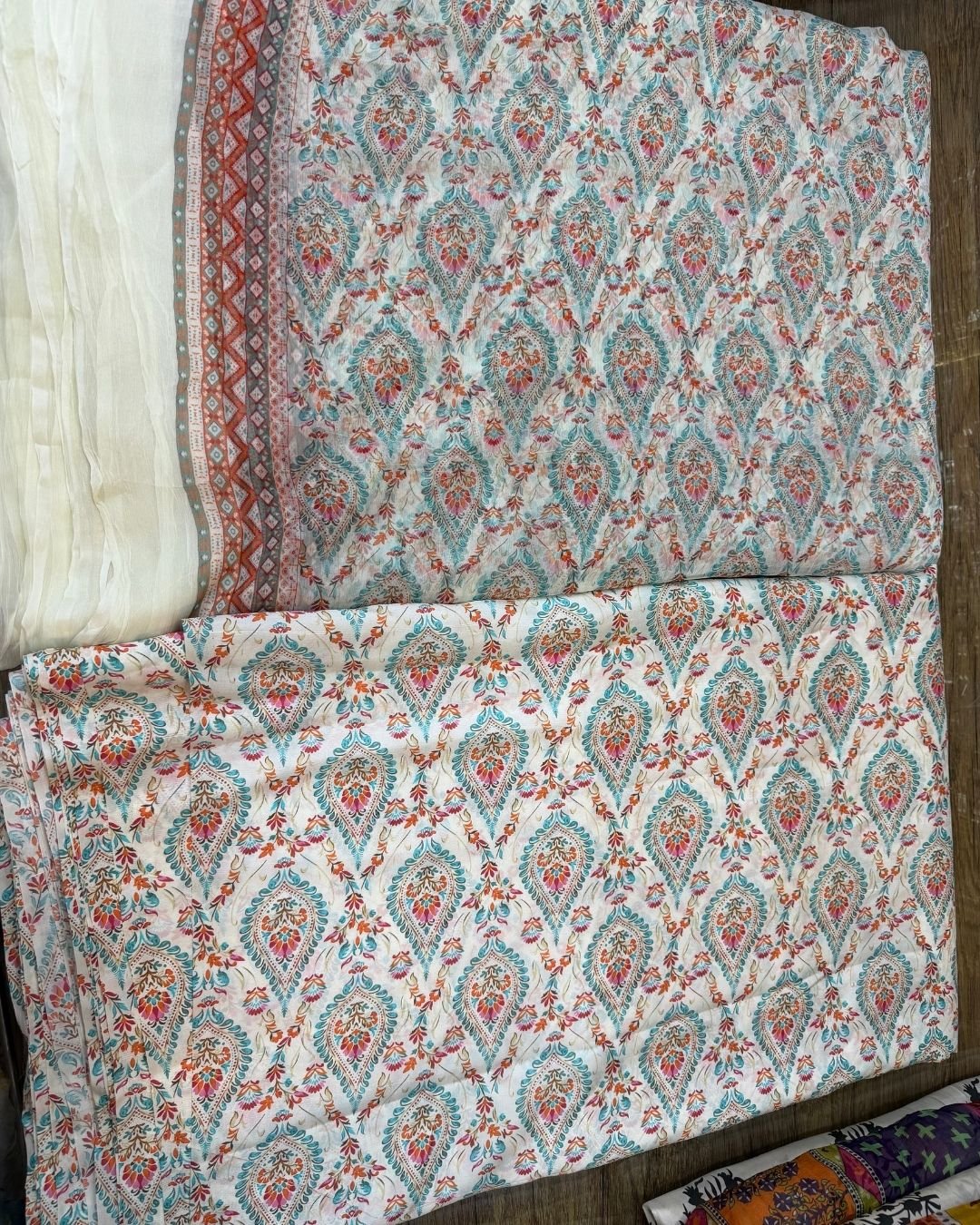 Printed Pure Rawsilk 60g 9